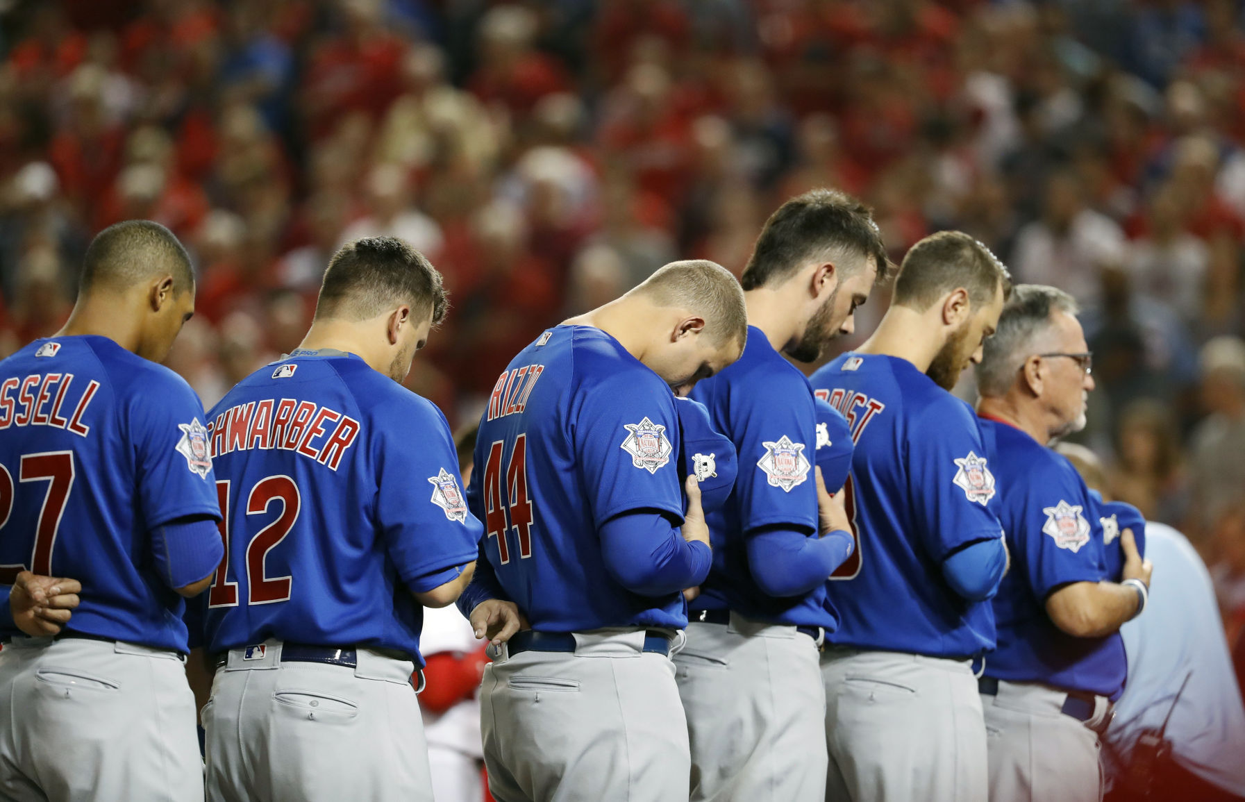 NLDS Cubs Nationals Baseball